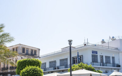 Old cooperative offices, Pythagoras Square, Samos