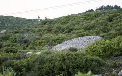 Αμπελώνες, επαρχιακός δρόμος Μυτιληνιών